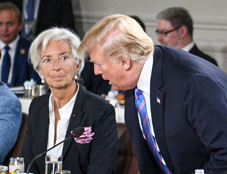 trump lagarde